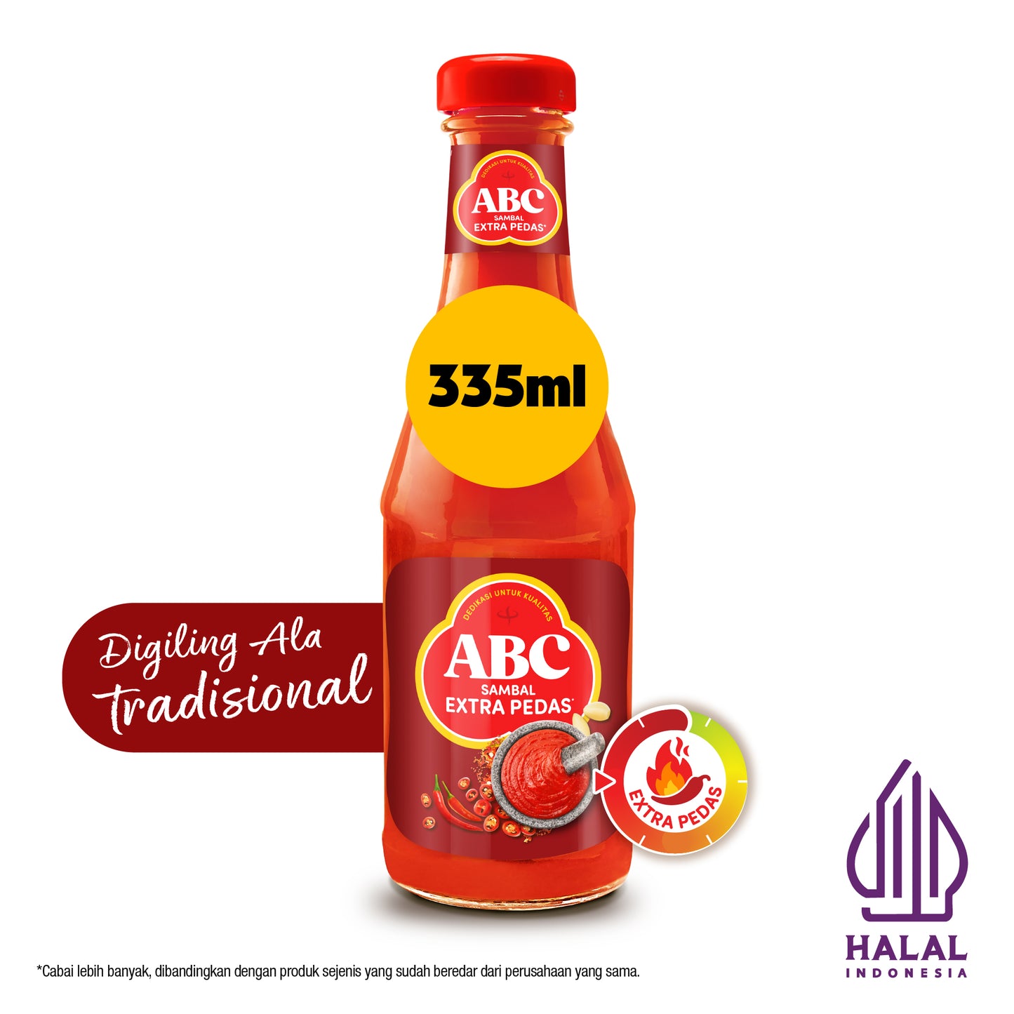ABC Sambal Extra Pedas 335 mL