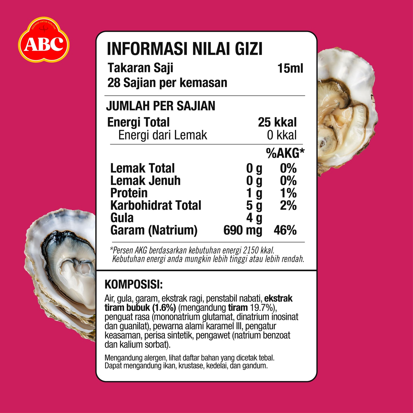 ABC Saus Tiram 420 mL