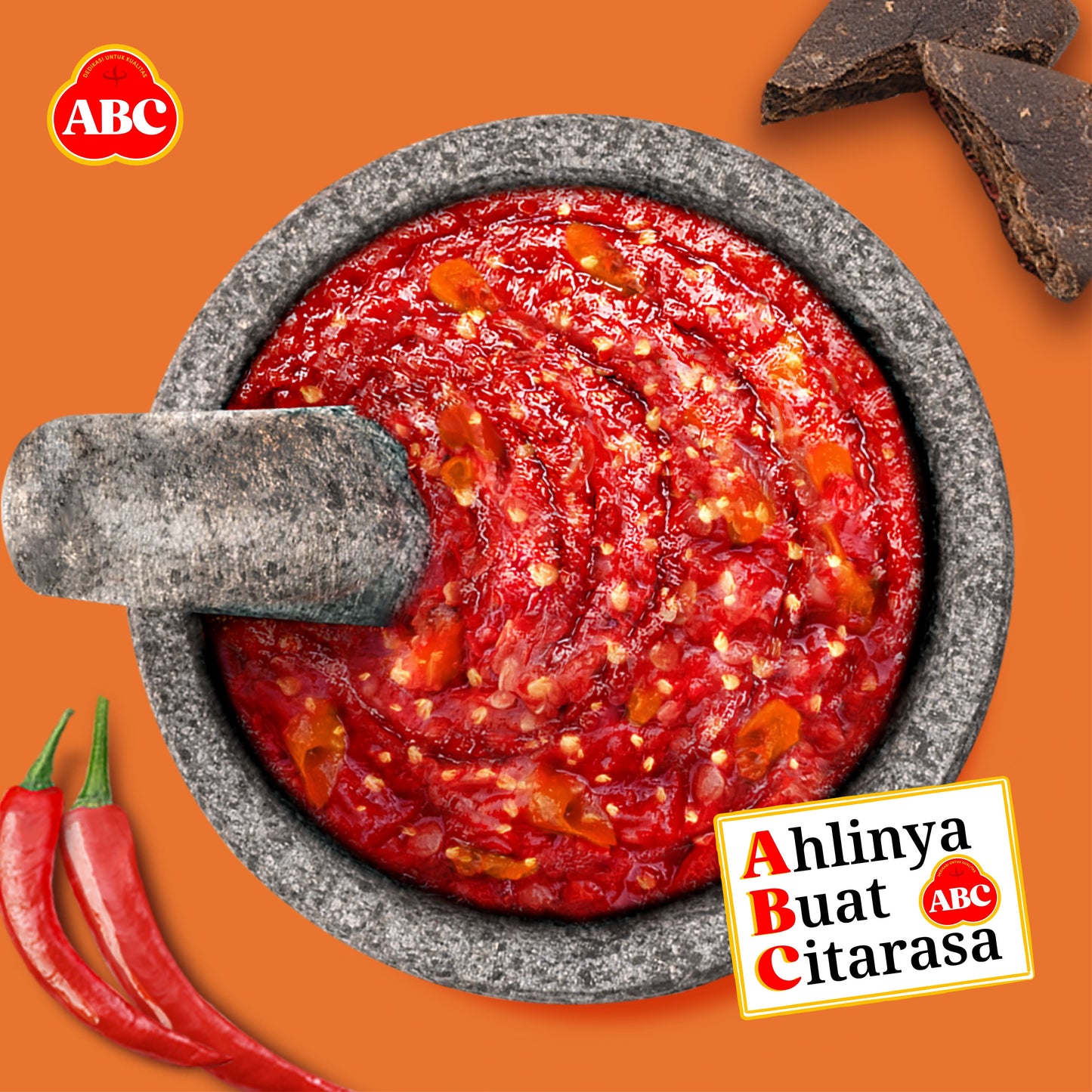 ABC Sambal Nusantara Terasi 10 x 18 g