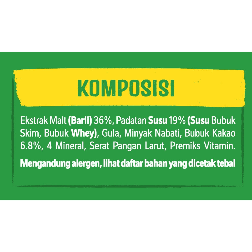 Susu Coklat MILO ACTIV-GO Pouch 990 Gr