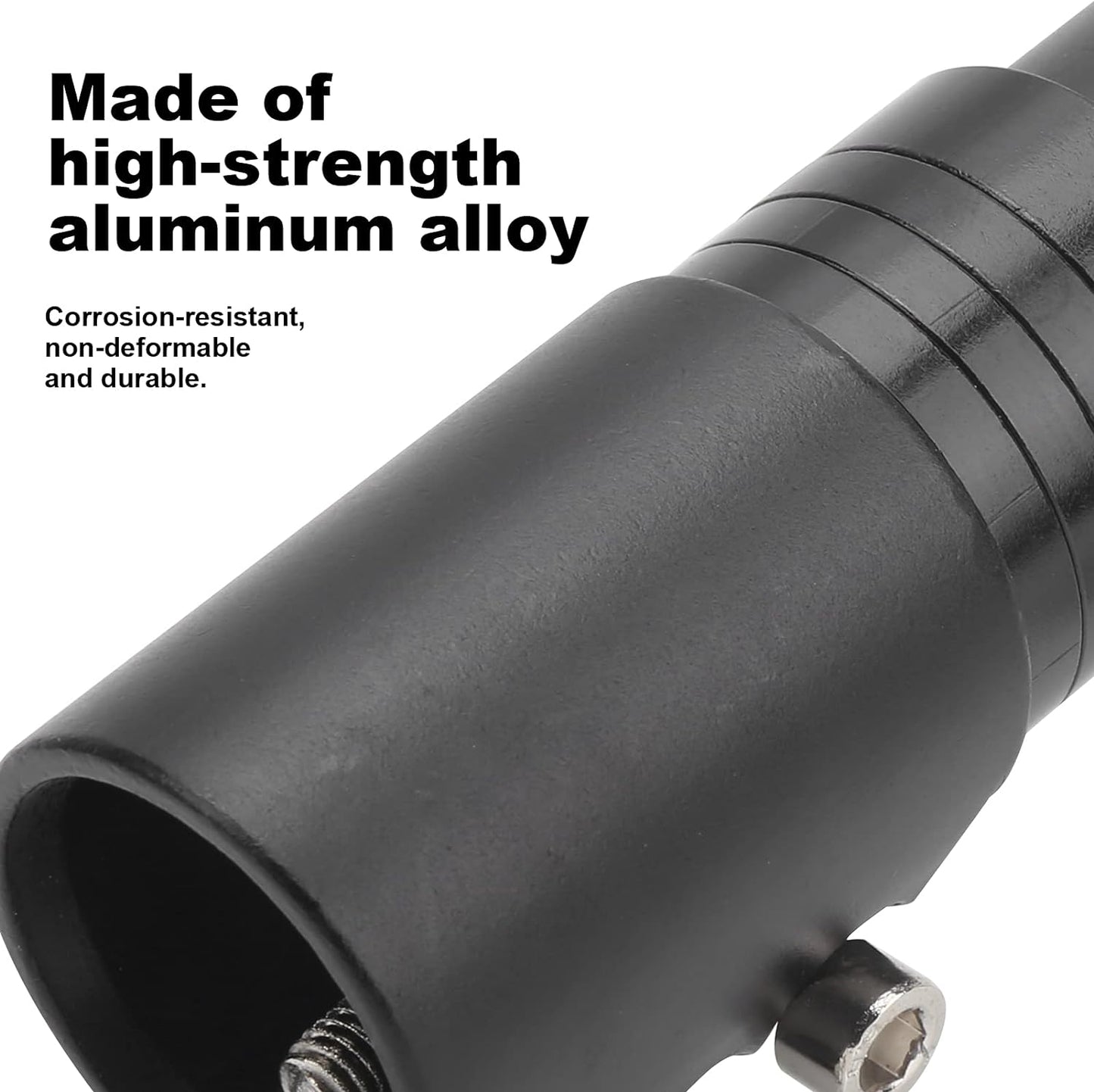 TaffSPORT Peninggi Setang Sepeda Fork Extender Aluminium Alloy 121mm - SD53