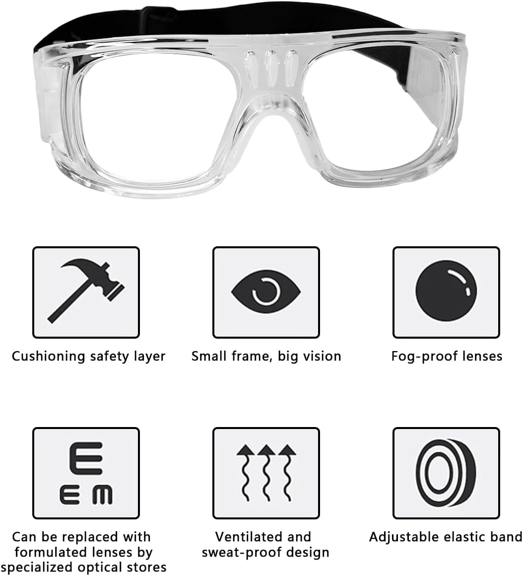 TaffSPORT Kacamata Olahraga Sport Headband Frame Glasses - 9833