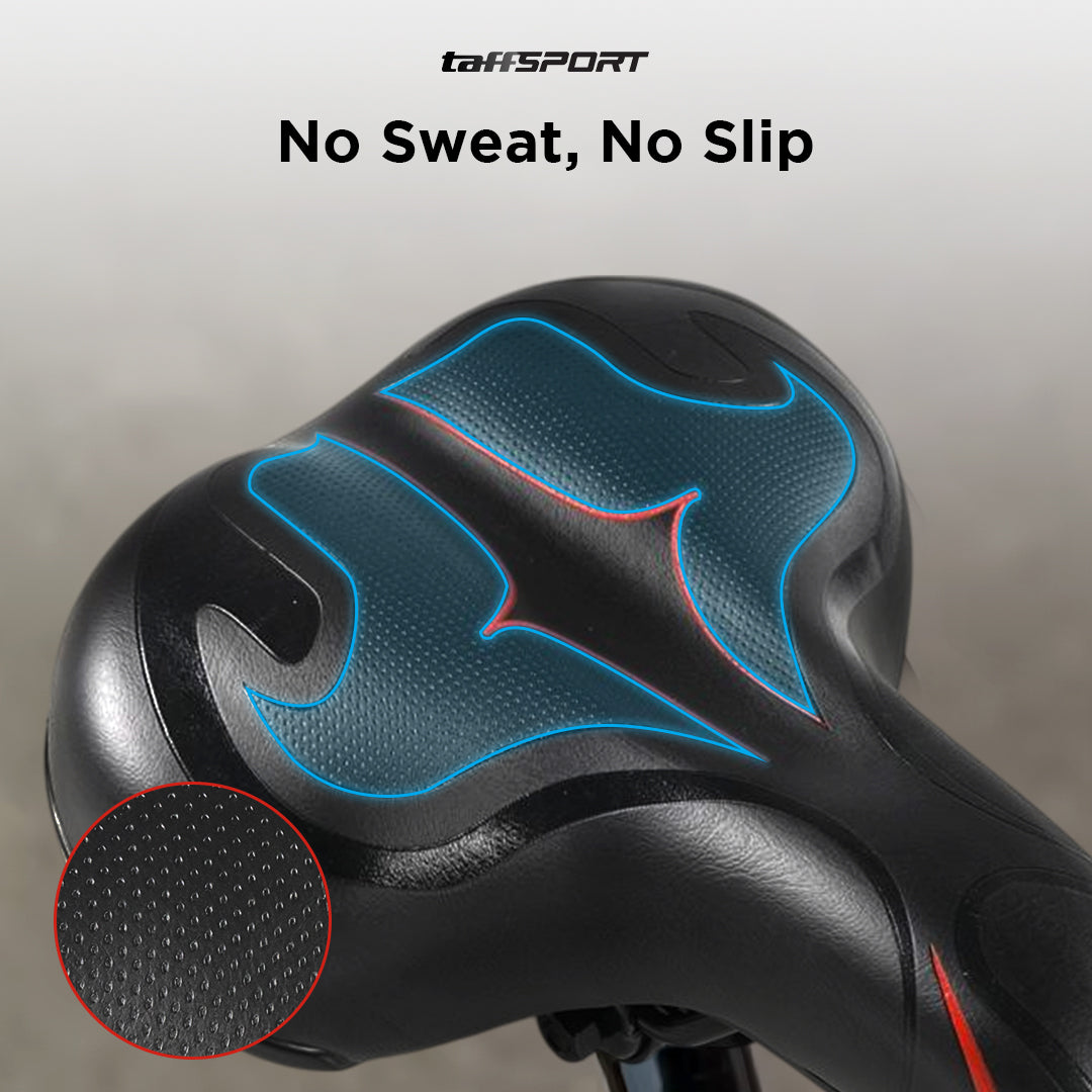 TaffSPORT Sadel Sepeda Comfortable Bike Spring Shock - ZF40