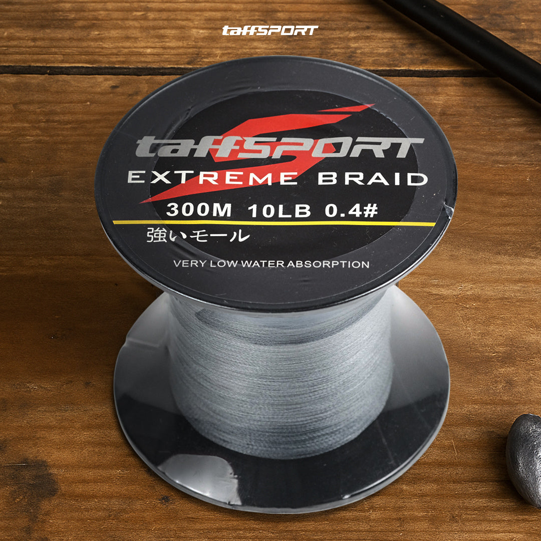 TaffSPORT Senar Benang Tali Pancing Extreme Braid 0.4 300M - FM-PEL