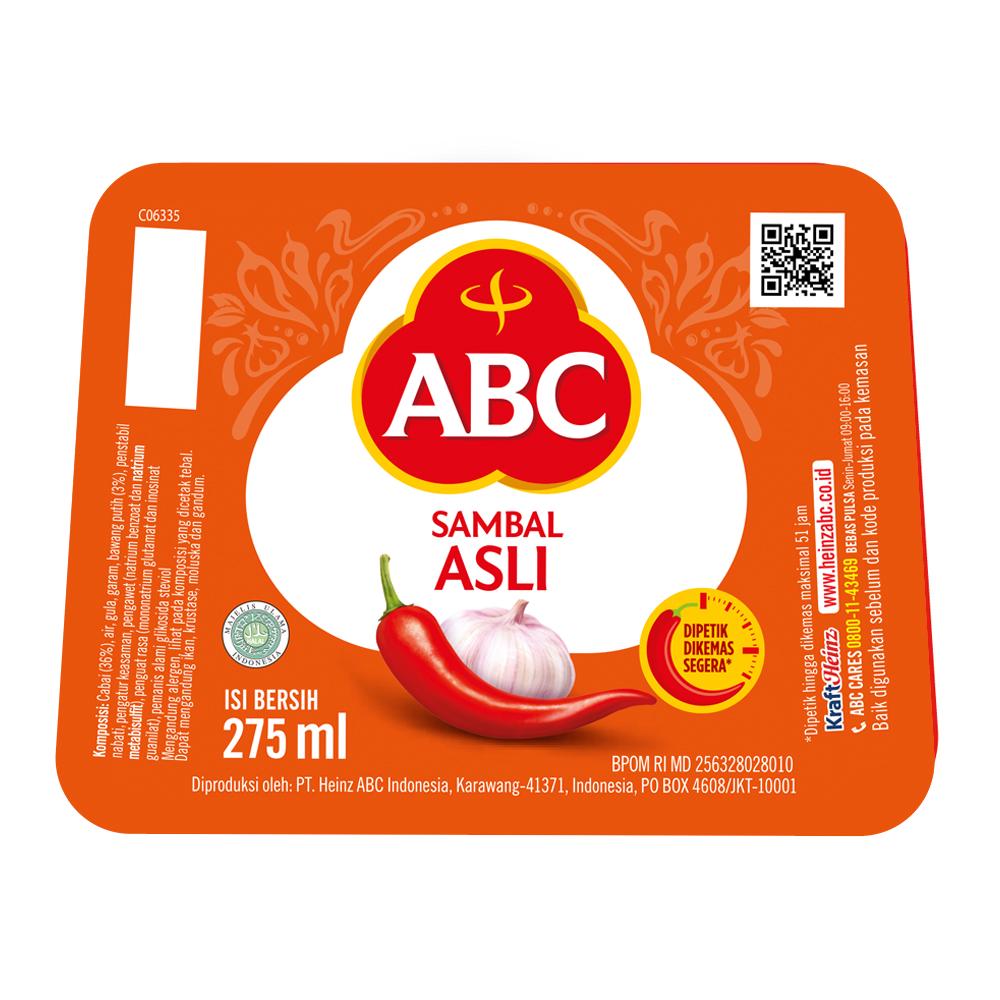 ABC Sambal Asli 12 x 275 mL
