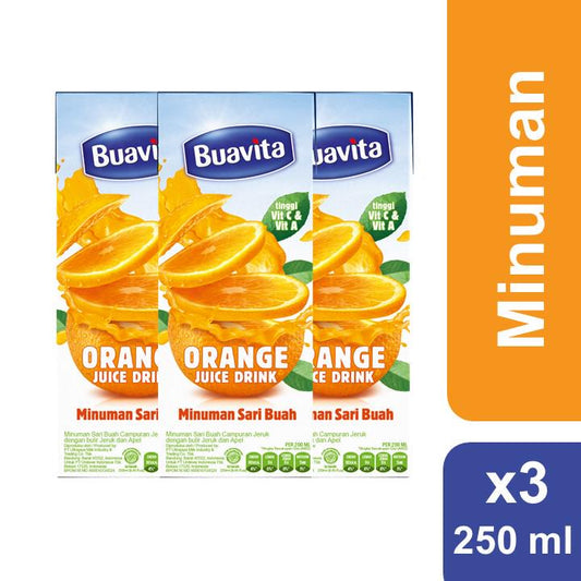 Buavita Orange 3 x 250ml