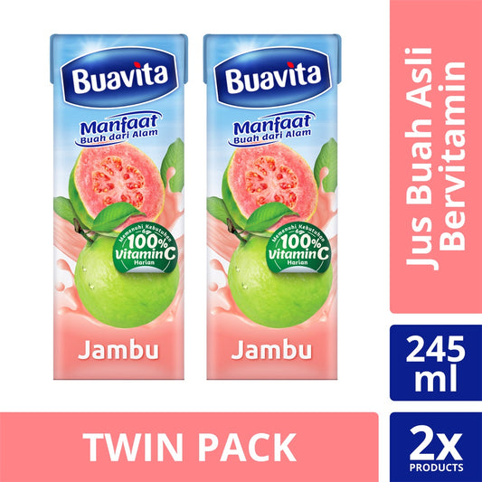 Buavita Jus Jambu Guava Juice 2 x 245 mL