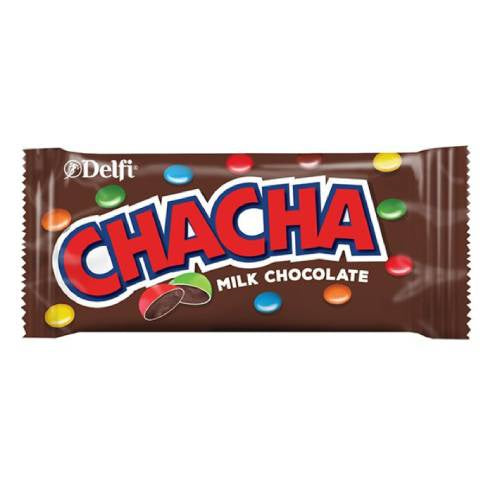 Chacha Permen Cokelat Milk Chocolate 2 x 35 gr