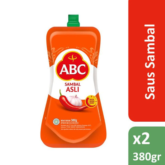 ABC Saus Sambal Asli 380 gr x 2