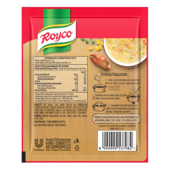 Royco Sup Krim Kepiting & Jagung 2 x 44 gr
