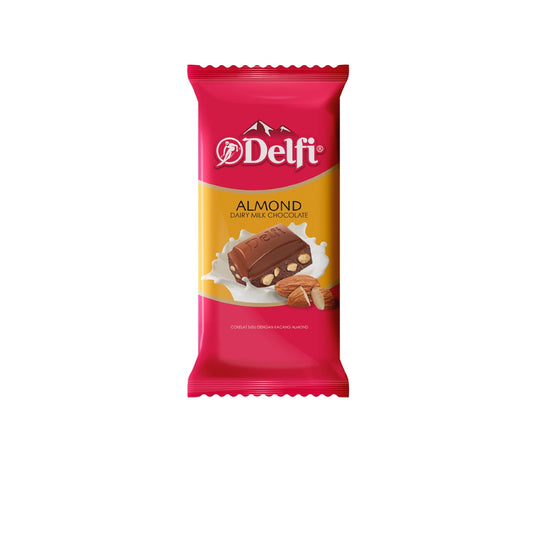 Delfi Cokelat Almond 125 gr
