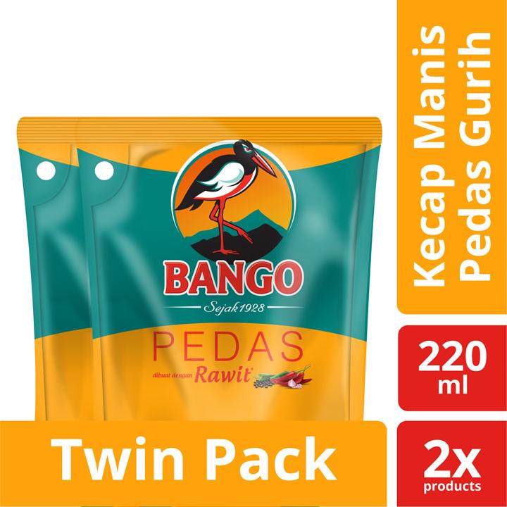 Bango Kecap Manis Pedas 210ml Twinpack