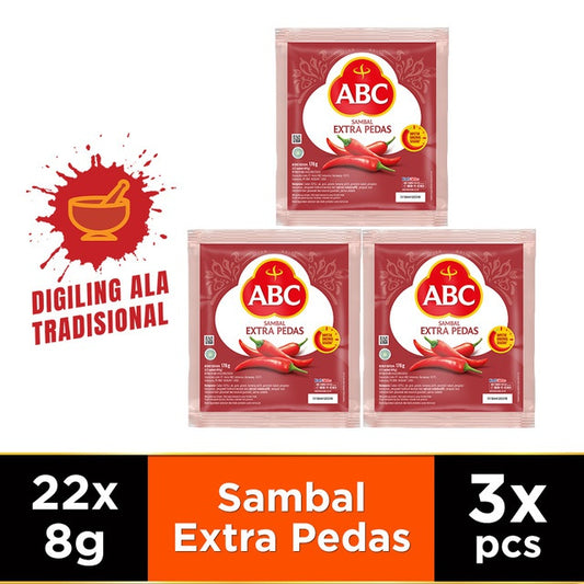 ABC Sambal Extra Pedas 66 x 8 gr