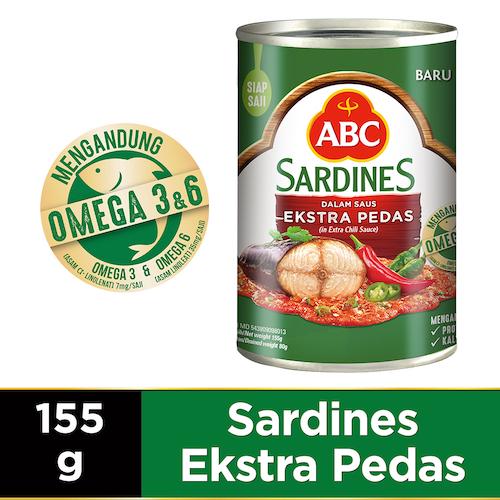 ABC Kecap Manis 275 mL + Sarden Ekstra Pedas 155 gr