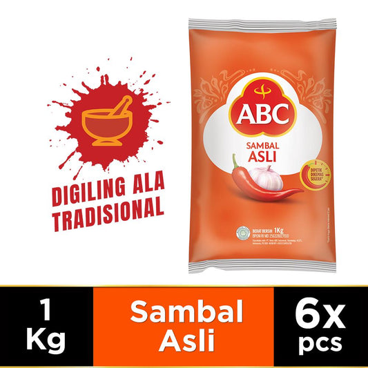 ABC Sambal Asli Multipack 6 x 1 kg