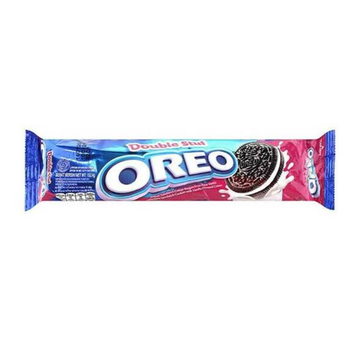 [B2G1] 2pcs Oreo Double Stuff Biskuit 119gr + GRATIS Sariwangi Teh Hijau Celup