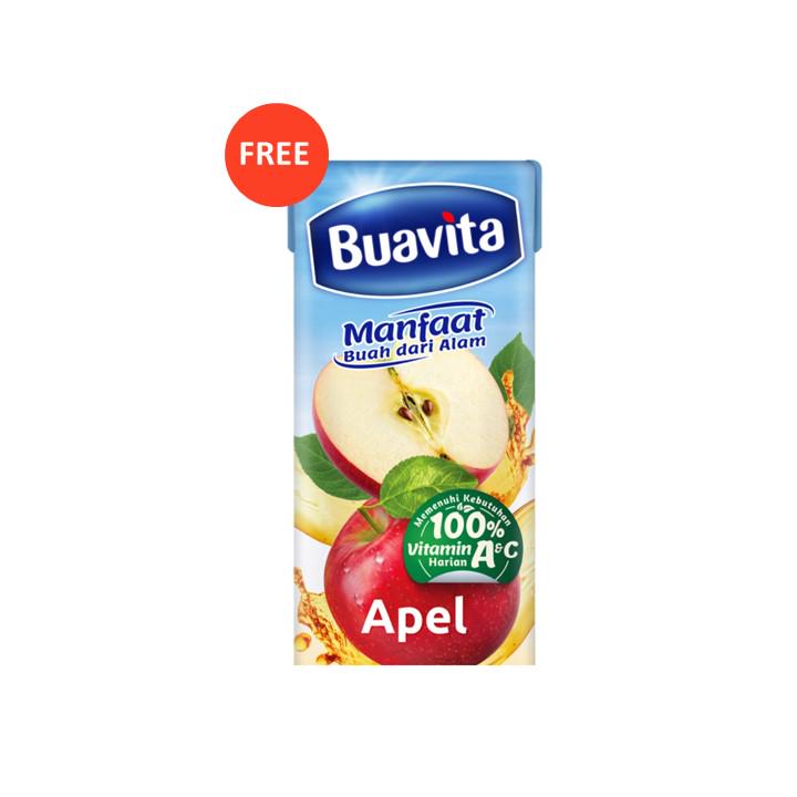 [B2G1] 2pcs Biskuit Oreo Double Stuff 119gr + GRATIS Buavita Juice Apel 1 Pc