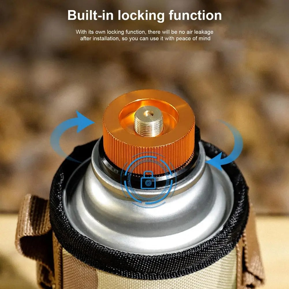 Camping Propane Burner Head Kepala Gas Kaleng Portable - GH3040