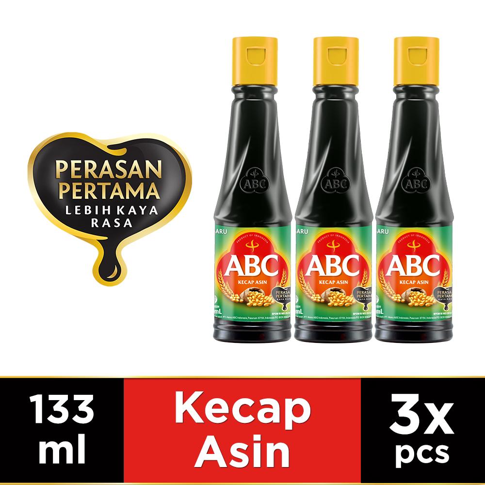 ABC Kecap Asin 3 x 133 ml