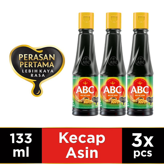 ABC Kecap Asin 3 x 133 ml
