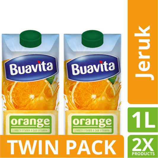 Buavita Minuman Jus Jeruk 2 x 1000 mL