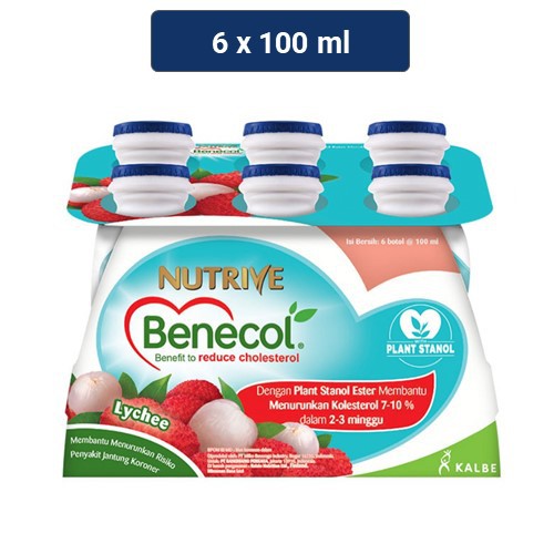 Nutrive Benecol Lychee 6s @ 100ml