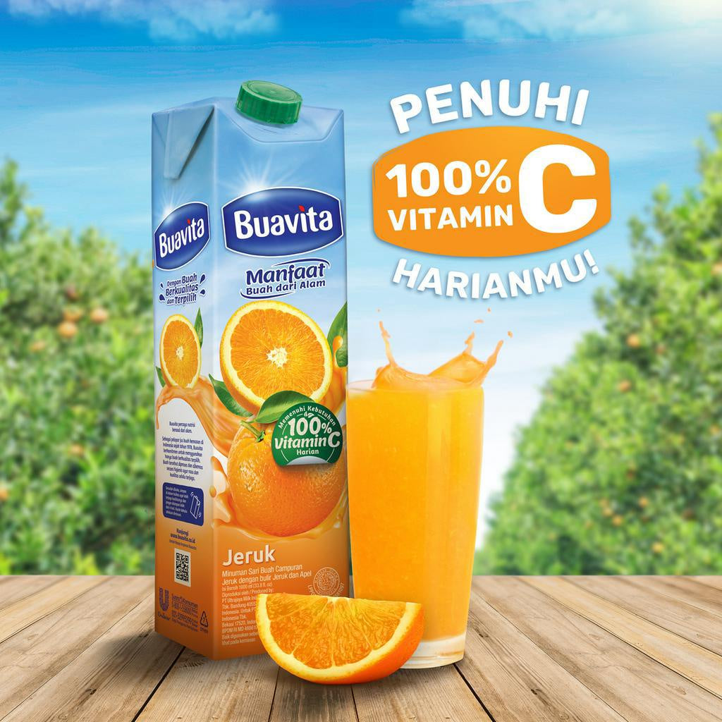 Buavita Jus Buah Asli Jeruk 1000ml