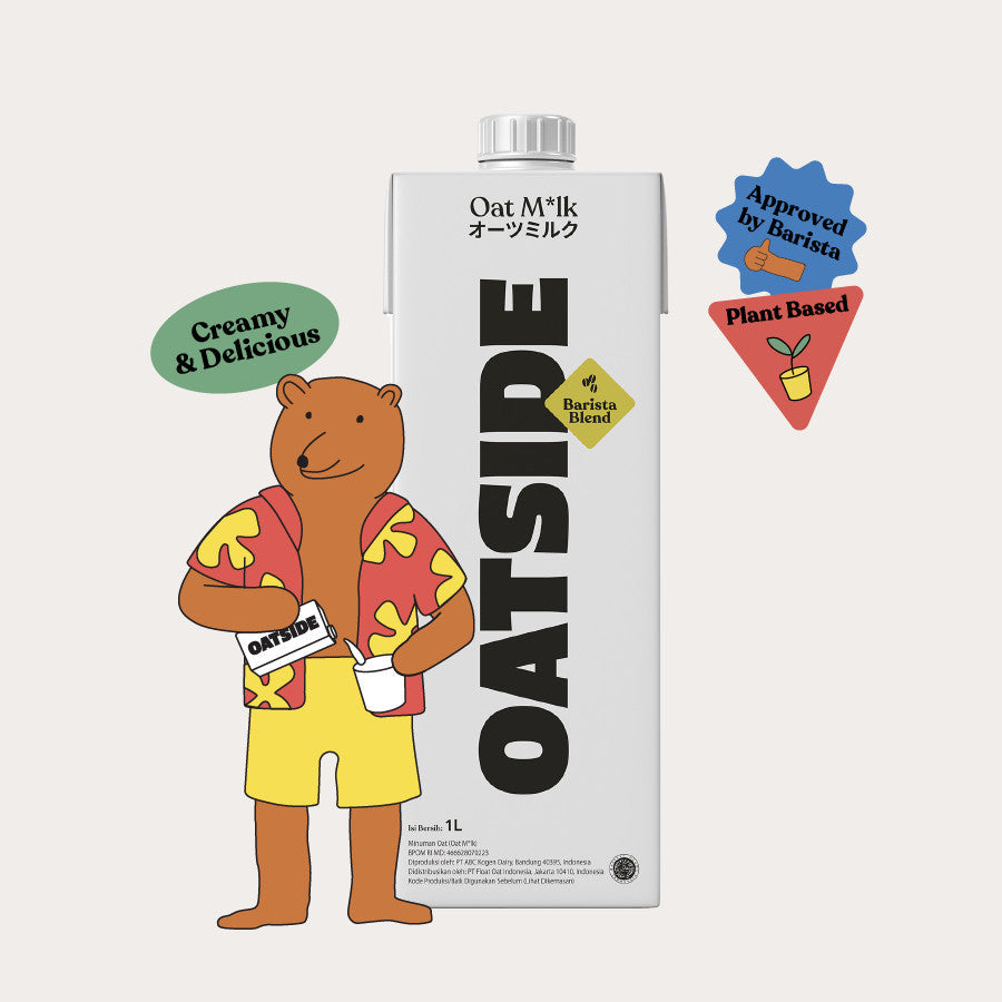 OATSIDE Oat Milk Barista Blend 1L x 4 pcs