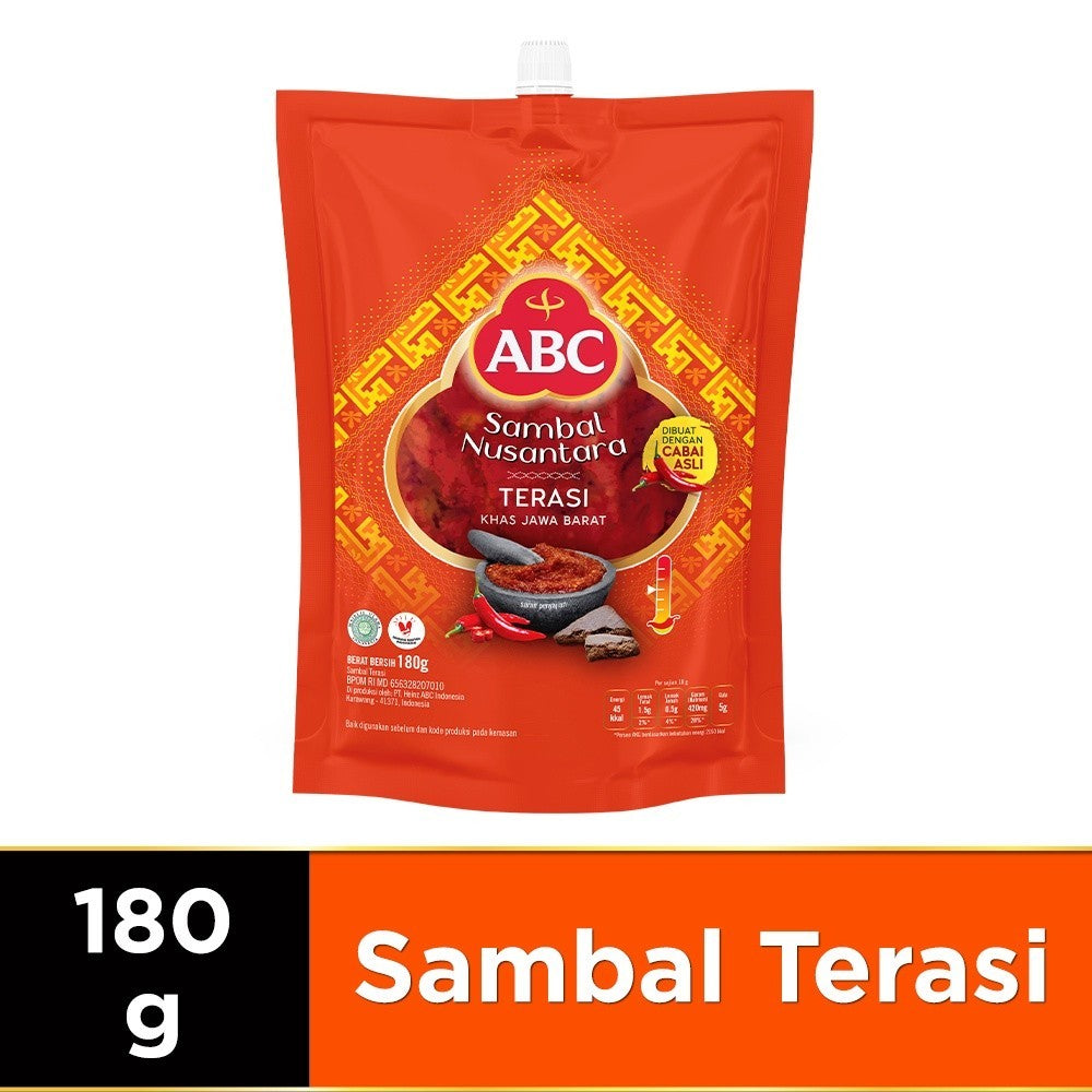 ABC Sambal Terasi Jar/Pouch 180 g