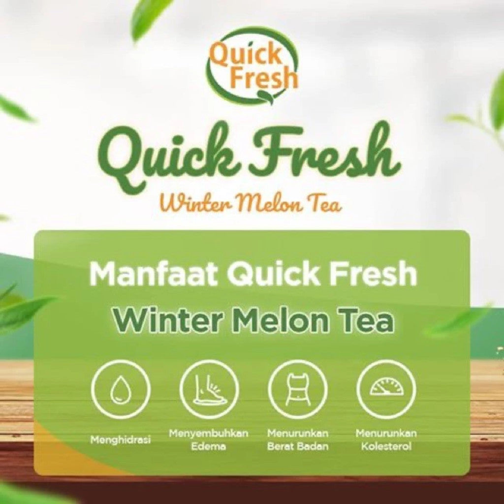 Quick Fresh Winter Melon Tea Original 570gr x 2 pcs