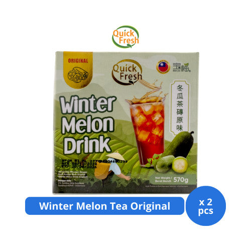 Quick Fresh Winter Melon Tea Original 570gr x 2 pcs