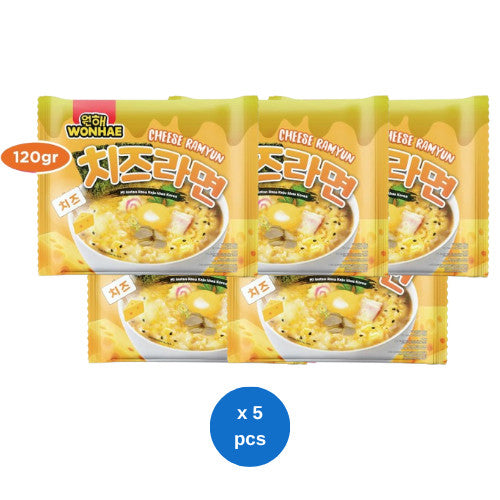 Wonhae Cheese Ramyun 120gr x 5 pcs