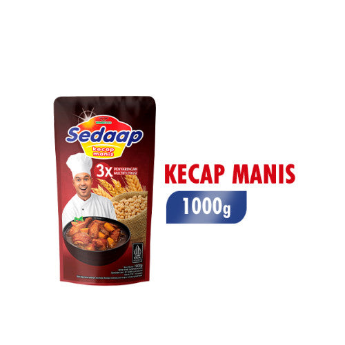 Sedaap Kecap Manis Pouch 1000 gr x 2