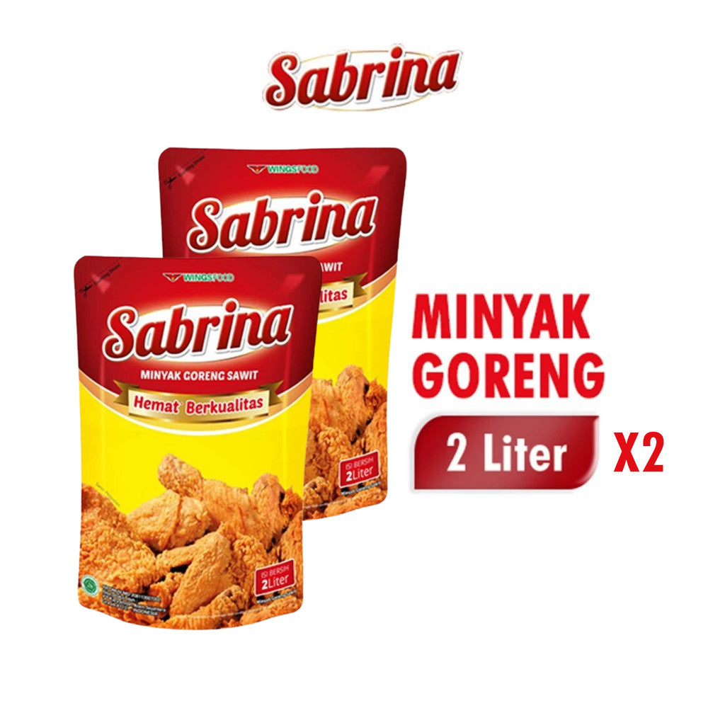 Sabrina Minyak Goreng Pouch 2L x 2 pcs