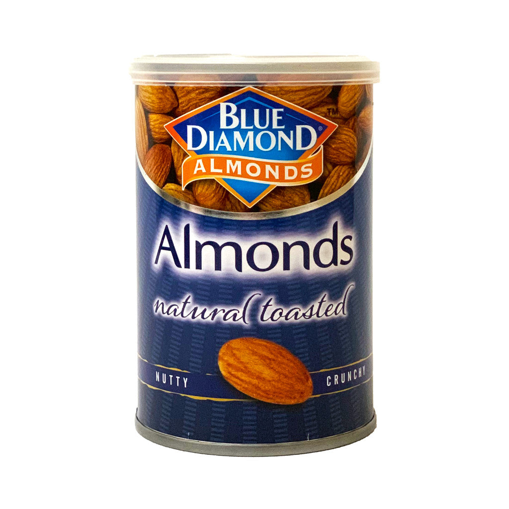 Blue Diamond Natural Toasted Unsalted Almond 130gr x 2 pcs