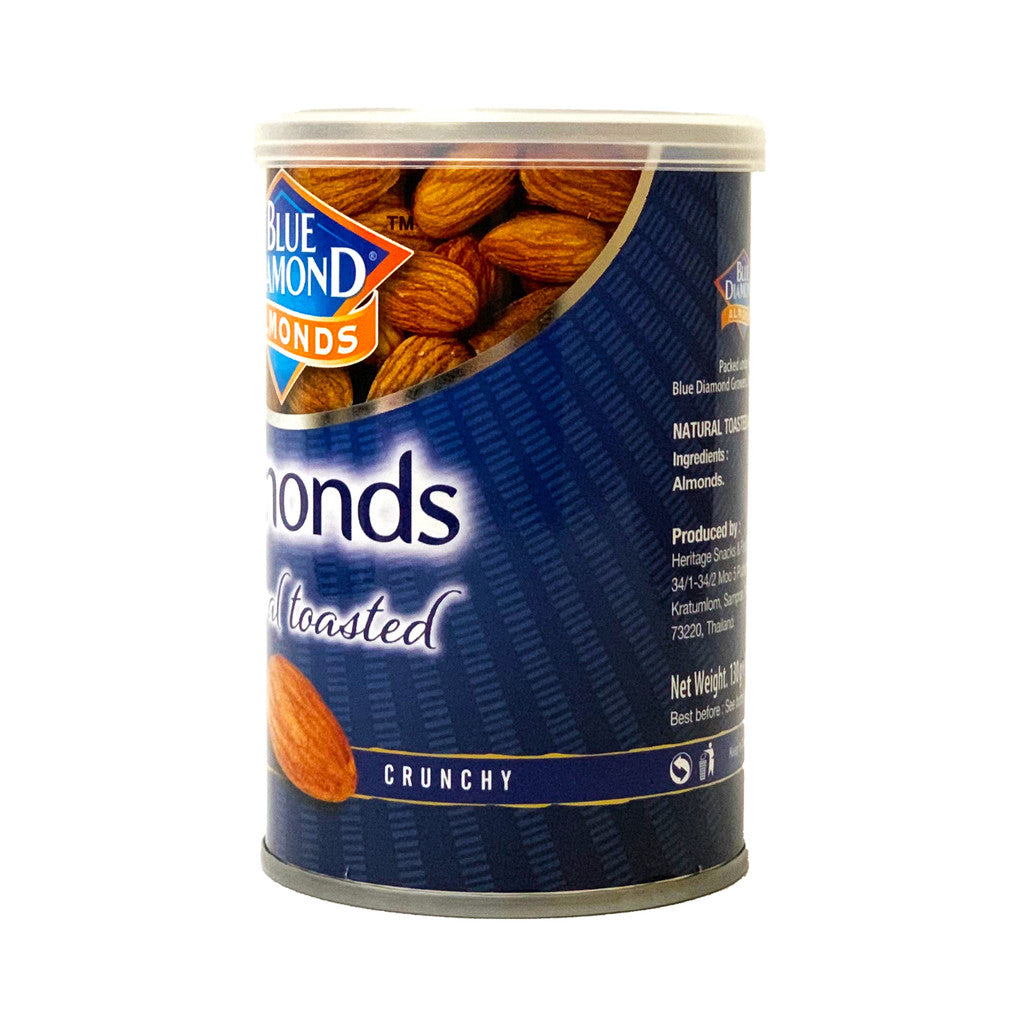 Blue Diamond Natural Toasted Unsalted Almond 130gr