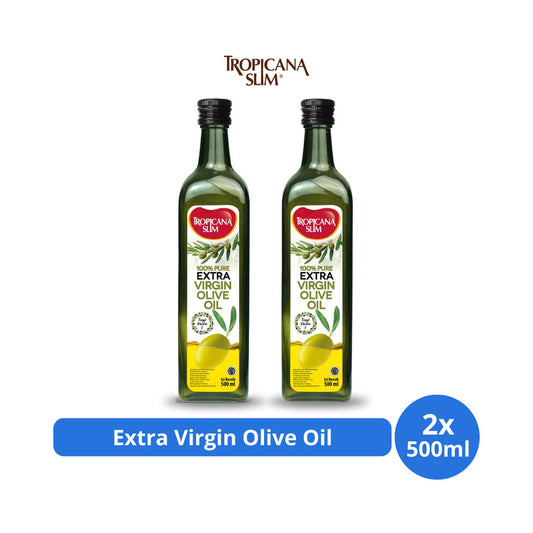 Tropicana Slim Extra Virgin Olive Oil Minyak Zaitun 500ml x 2 pcs