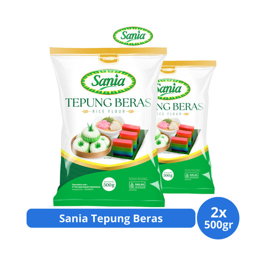 Sania Tepung Beras 500gr x 2 pcs