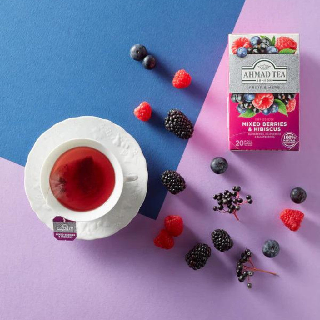 Ahmad Tea Mixed Berries & Hibiscus Infusion 20s @ 2gr