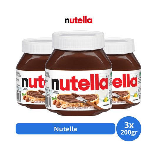 Nutella 200gr x 3 pcs