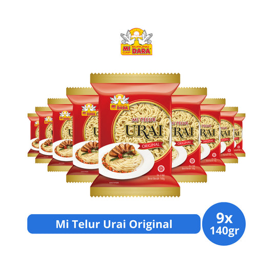 Burung Dara Mi Telur Urai Original 140gr x 9 pcs