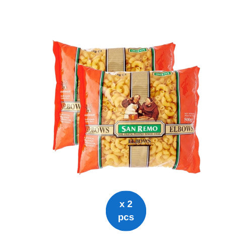 San Remo Pasta Elbow 500 gr x 2 pcs