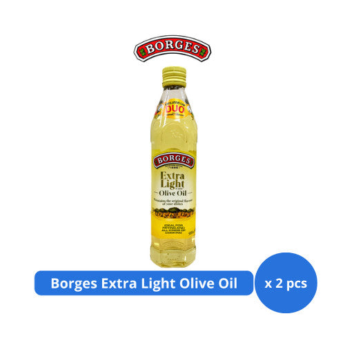 Borges Extra Light Olive Oil 500ml x 2 pcs