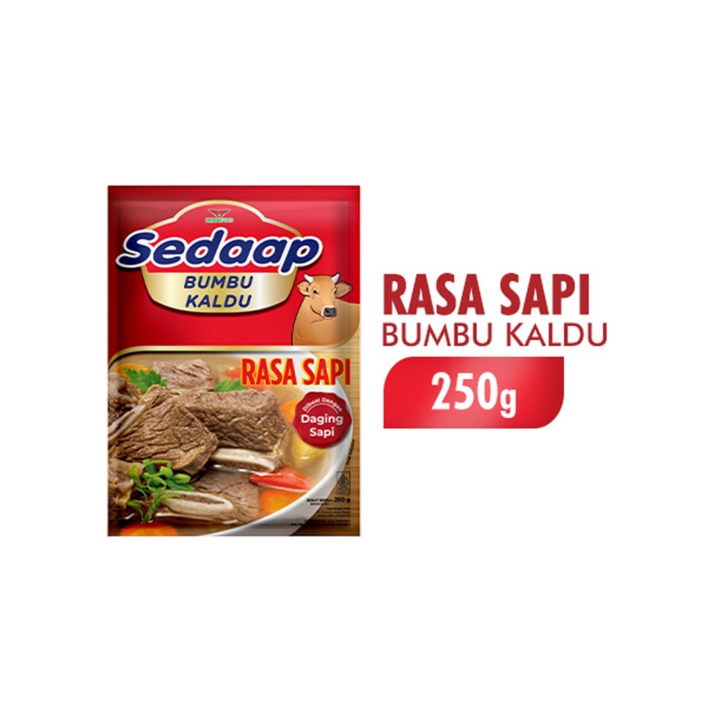 Sedaap Bumbu Kaldu Sapi 250 gr x 2 pcs