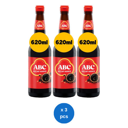 ABC Kecap Manis 620 mL x 3 pcs