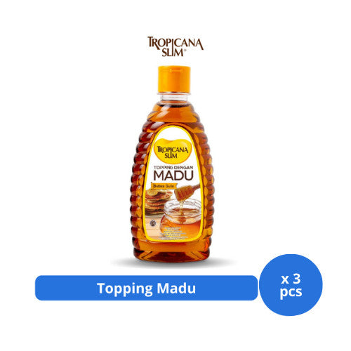 Tropicana Slim Topping Madu 350ml x 3 pcs
