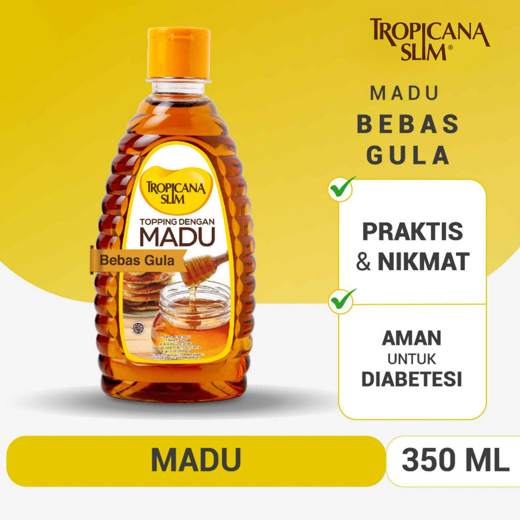 Tropicana Slim Topping Madu 350ml x 3 pcs