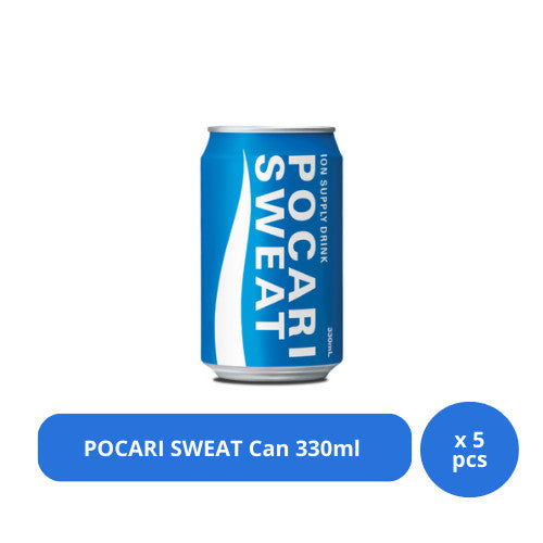 POCARI SWEAT Can 330ml - Single x 5 pcs