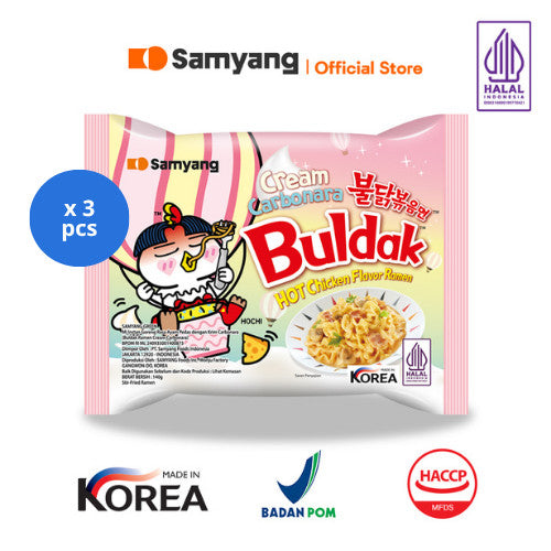 Buldak Ramen Cream Carbonara x 3 pcs