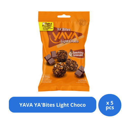 YAVA YA'Bites Light Choco 35g x 5 pcs